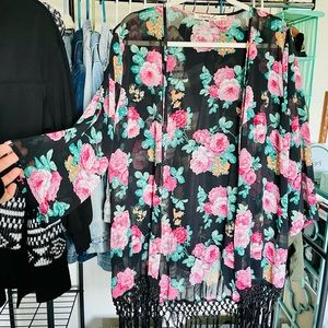 Floral Kimono